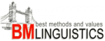 Логотип BM Linguistics, Центр иностранных языков