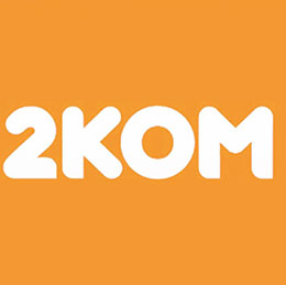 Логотип 2КОМ