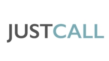 Логотип Justcall